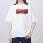 chicodeza by suzuriのレスキュー車 Oversized T-Shirt