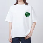 umigamekanのNPO法人 屋久島うみがめ館応援グッズ オーバーサイズTシャツ