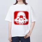 ヨロ吉のレトロなセキセイインコ Oversized T-Shirt