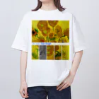 art-Laboのゴッホ 【世界の名画】 ひまわり ポスト印象派 絵画 美術 art Oversized T-Shirt