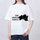 ちくわぶSHOPの北関東【THE NORTH KANTO】 オーバーサイズTシャツ