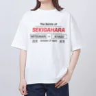 KAWAGOE GRAPHICSの関ケ原の戦い Oversized T-Shirt