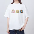 てnこSHOPの夏満喫中 Oversized T-Shirt