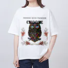 chooseのフクロウ Choose オーバーサイズTシャツ