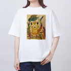 suuのカラフルとら オーバーサイズTシャツ