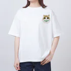 こたろうといっしょの茶々丸、癌をやっつけろ！ オーバーサイズTシャツ