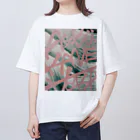 sbの遊ぶ金欲しさT(ピンク) Oversized T-Shirt