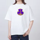 inverted_triangleのNostr logo Oversized T-Shirt