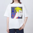 アニマル四字熟語のガイジン写楽 オーバーサイズTシャツ