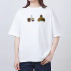 蝶子さんちの王子様のえむじるし。 オーバーサイズTシャツ