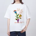 スタジオばんやの花スマート Oversized T-Shirt