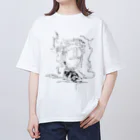 土下座行脚のDANCE AROUND 20230627 Oversized T-Shirt