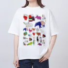 ennakonomaのb級アニマル Oversized T-Shirt