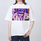 モダンラヂオの【昭和ヤンキー少女】 Oversized T-Shirt