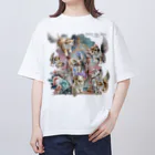 BRAVE PAW PADSのWe got you. （R）ねこT Oversized T-Shirt