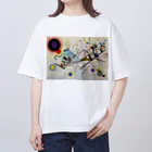 世界美術商店のコンポジションVIII / Composition VIII オーバーサイズTシャツ