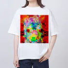 egg Artworks & the cocaine's pixの蕩ける偶像 オーバーサイズTシャツ