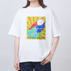 ティラノサウルスのウーパールーパースーパーマン Oversized T-Shirt