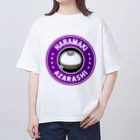 ken_ikedaの腹巻きアザラシ君(紫) Oversized T-Shirt