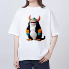 ソワソワのリスザル Oversized T-Shirt