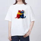 ソワソワのポカポカ オーバーサイズTシャツ