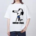 ライロクSTANDARDの“HANA DOG” オーバーサイズTシャツ