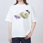 ぷにっと！パピなみ【公式】のモンシロチョウ(せいちゅう) Oversized T-Shirt