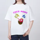 COCO  HONUのCOCO HONUオリジナルTシャツ オーバーサイズTシャツ