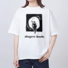 アカゲラブックスのakageraくん オーバーサイズTシャツ