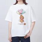 もげこ道の風船もげこちゃん Oversized T-Shirt