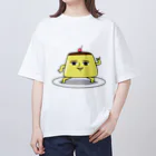 まがおのプリリリ〜ン オーバーサイズTシャツ