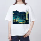 m450 (まそ)のあの街どの街 Oversized T-Shirt