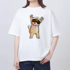 TAKE-TONのホンキ（船長） オーバーサイズTシャツ