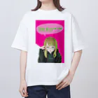 モダンラヂオの【メガネガール】 オーバーサイズTシャツ