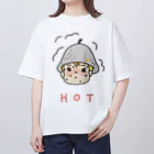 HAMATAKE MutsukoのHOT_sauna Oversized T-Shirt