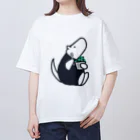 nonoarikuiのチョコミントアイス Oversized T-Shirt