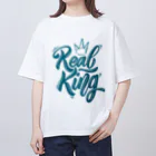 jamfish_goodiesのReal King オーバーサイズTシャツ