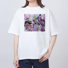 elle78のふぁっしょんはる オーバーサイズTシャツ