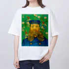 世界美術商店の郵便配達人ジョゼフ・ルーラン / Portrait of Joseph Roulin オーバーサイズTシャツ