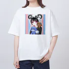 PANDAクラン＆ランランアイコンの新種パンダランランのYouTubeアイコン Oversized T-Shirt