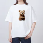 🐾風太🐾のもふもふくまちゃん Oversized T-Shirt