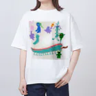 Sen ve snu -夢の中の夢-suzuri店の姪っ子デザインTシャツその１ Oversized T-Shirt