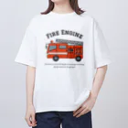 n0k0の消防車 Oversized T-Shirt