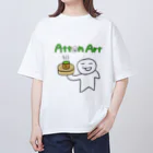 Atton Art アットンアートのAtton Art おつかれさま Oversized T-Shirt