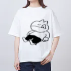 石垣えがおの🍽️ﾍﾟﾛﾘ オーバーサイズTシャツ