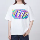 kiyokonoartのLOVE1990 オーバーサイズTシャツ