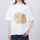 三月うさぎのみせのごはん！ オーバーサイズTシャツ