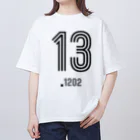 Yanagiya KosanjiのText Map Tokyo, Nerimania Oversized T-Shirt