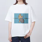 YORKIE DAISUKI～ヨーキーグッズ～のヨーキー Oversized T-Shirt