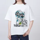 きのこのおうちのくらげくん Oversized T-Shirt